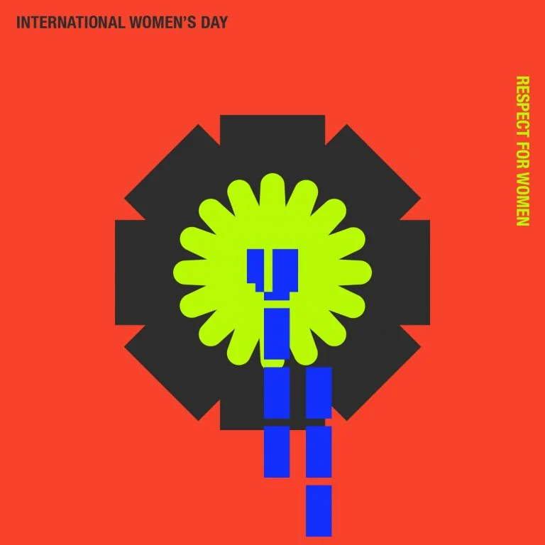 International Women’s Day poster — Respect for Women