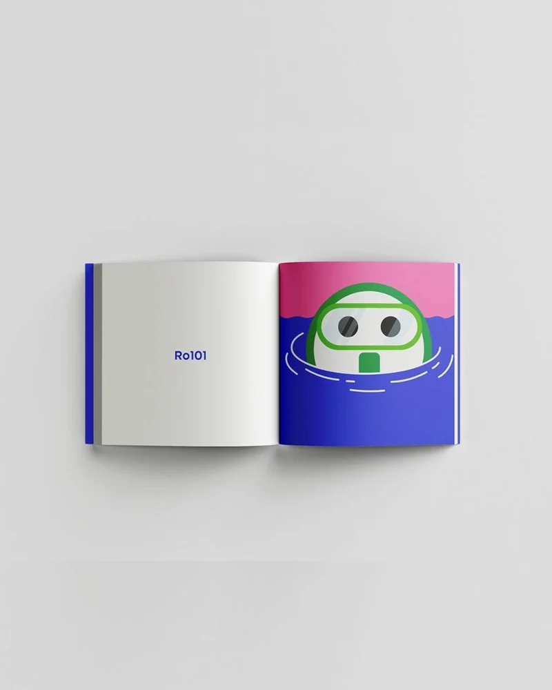 Rogarji book, inside spread
